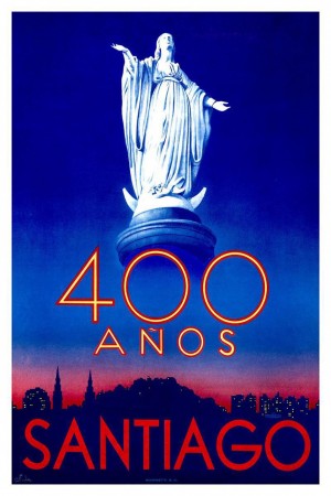 Official Poster 400 Anos Santiago de Chile